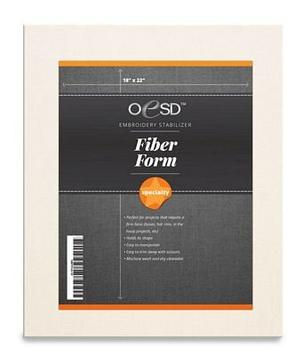 Fiber Form by OESD Cut Away Embroidery Stabilizer