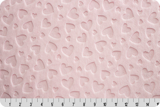 SF Embossed Heart Cuddle Blush