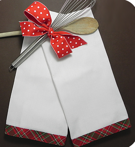 AAB Holiday Plaid Dishtowel