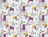 RJR Cotton + Steel Glory-Elsies Cat-Dusk
