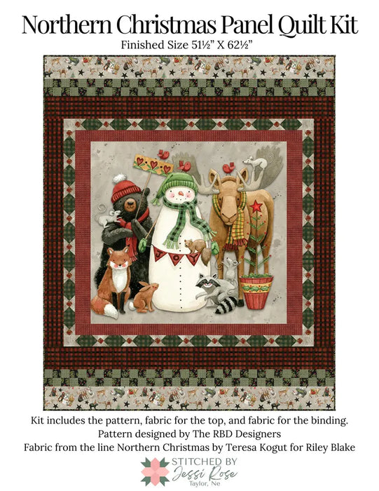 Northern Christmas Panel Quilt Kit