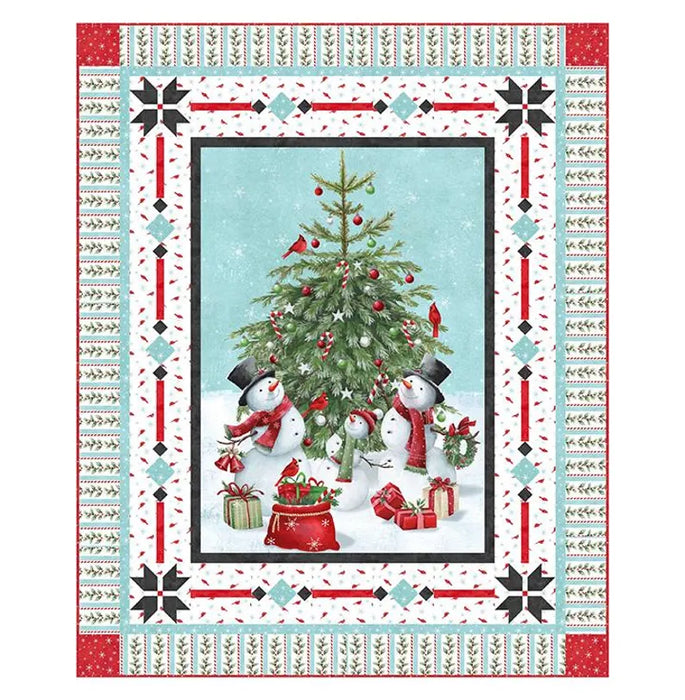 Holly Jolly Gathering Quilt Kit