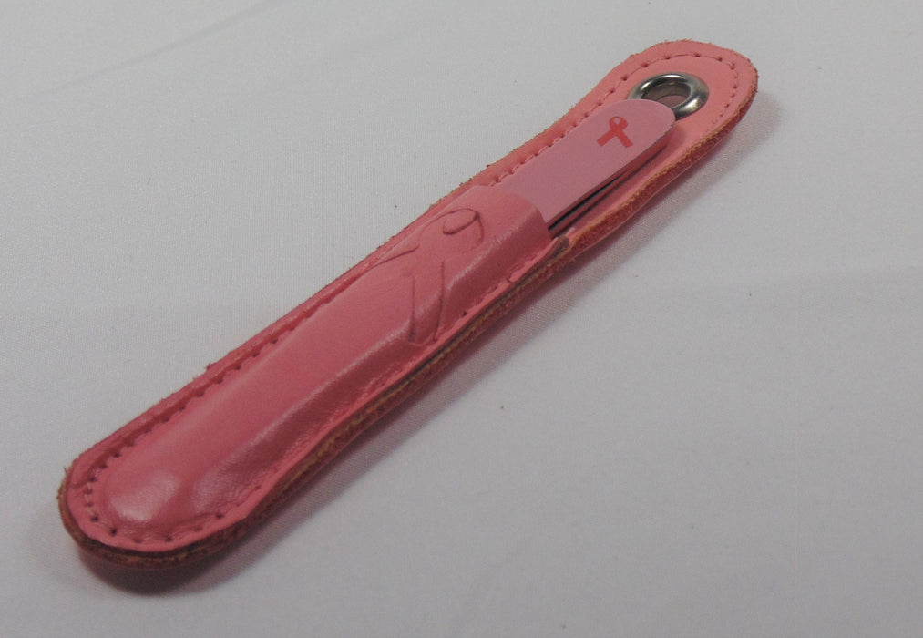 Pink Eyebrow Tweezers Slanted Tip 4" inches
