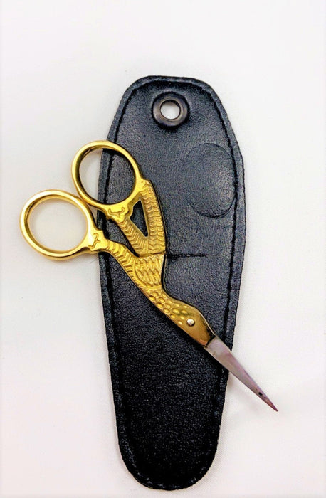 Stork Scissor 4" gold plated (from USA)