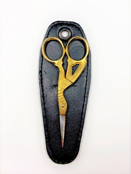 Stork Scissor 4" gold plated (from USA)
