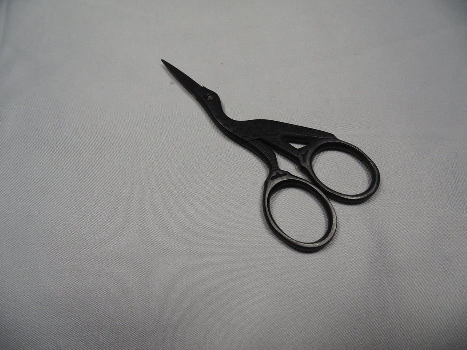 Premium Stork Scissor 3.5" matte black (from USA)