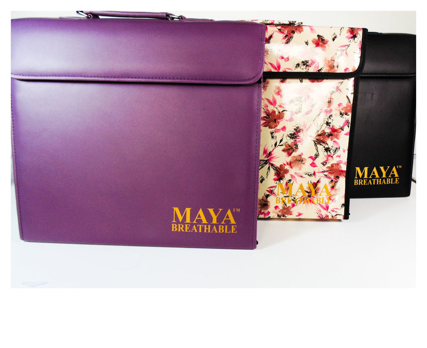 Maya Nail Polish collection of 36 (In a handy zipper case)