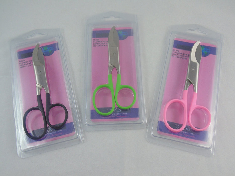 Flower Scissors with leather sheath