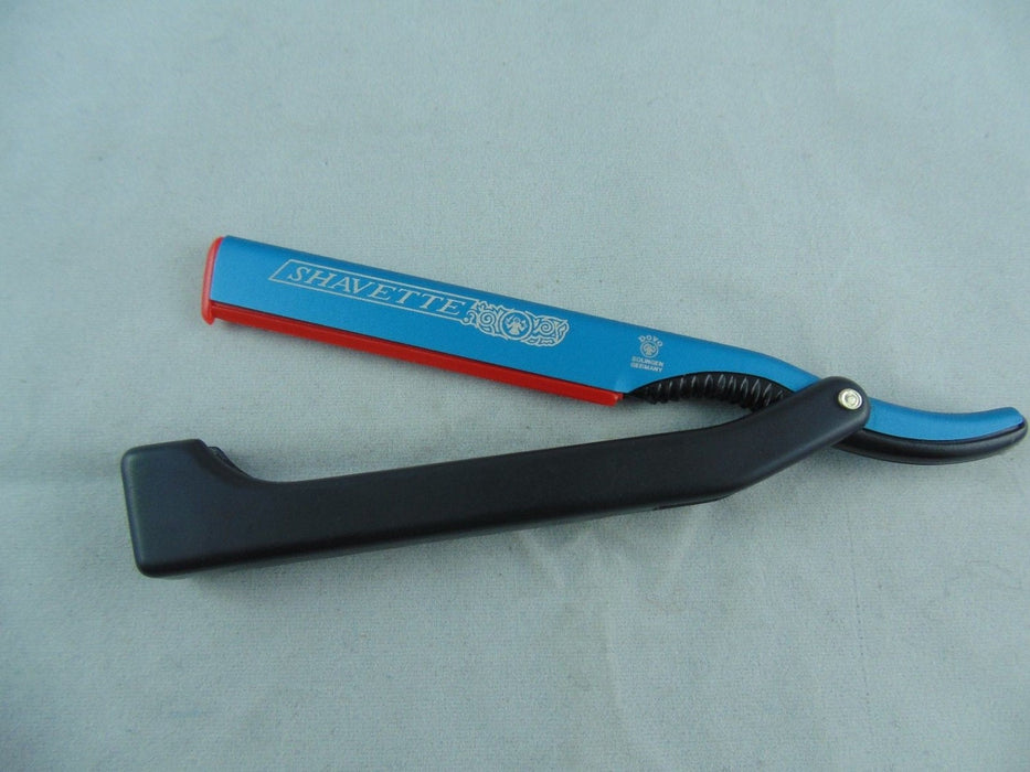 DOVO Shavette Blue Handle