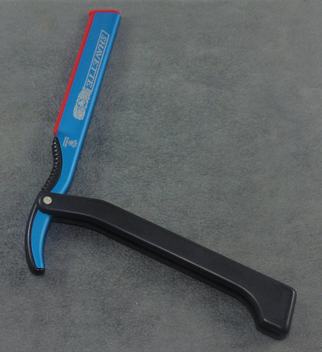 DOVO Shavette Blue Handle