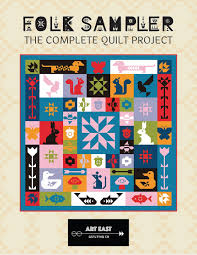 Folk Sampler Pattern - The Complete Quilt Project by Art East