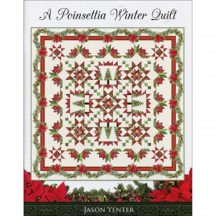 A Poinsettia Winter Quilt Booklet