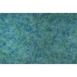 RJR Malam Batiks IX-Tropical Summer-Peony-Turquiose 