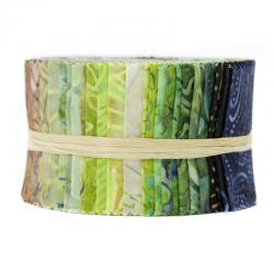 RJR Best of Malam Batiks Rain Forest Spindle Strips