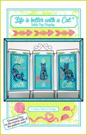 Life is Better With A Cat Table Top Display