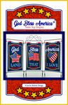 God Bless America Table Top Display