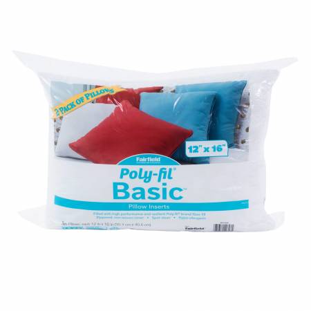 Poly-Fil Basic Pillow Insert 12in x 16in 2pk