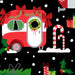 KA Camp Joy 7970 12 Christmas Campers Black