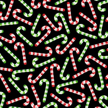 KA Camp Joy 7975 12 Candy Cane Celebration Black
