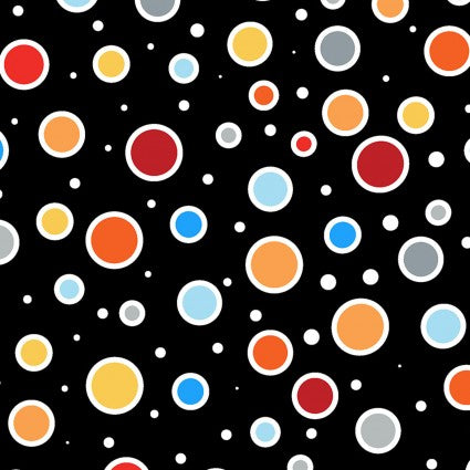 KS Save the Day 9740GL 12 Dot Dot Dot Black