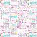 KS Unicorn Magic 9804P 09 Magical Words White
