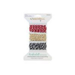 Twine - Red Tan and Black