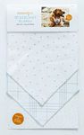 Pet Kerchief Blanks Set of 2 Grey and White