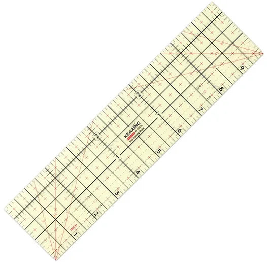 Kearing Hot Ironing Ruler 10" x 2.5"