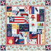 Red White & Bloom Quilt Kit - Fabric Only