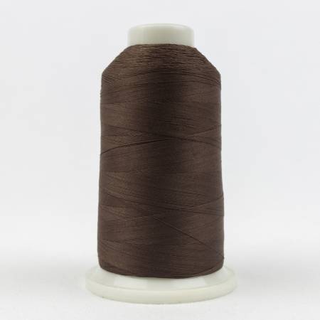 Konfetti Solid 50wt Cotton Thread 2286m Dark Brown