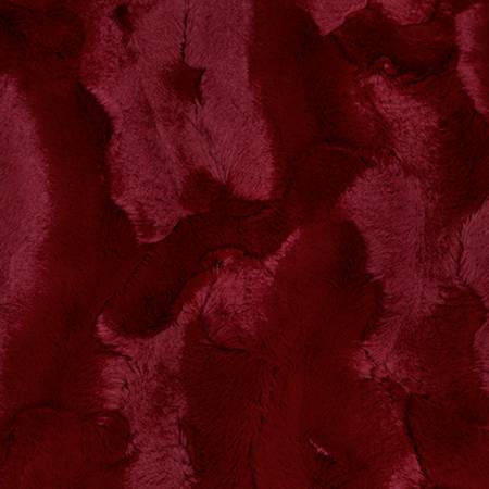 SF Merlot Luxe Cuddle Hide Embossed