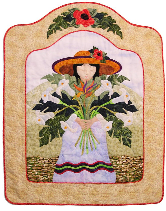 Lily Wall-Hanging Quilt Pattern