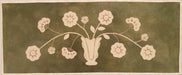 Vintage Vase runner (on brown) kit