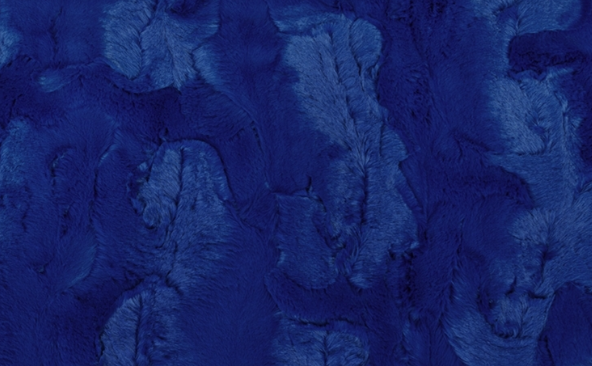 SF Luxe Cuddle Hide Embossed Royal