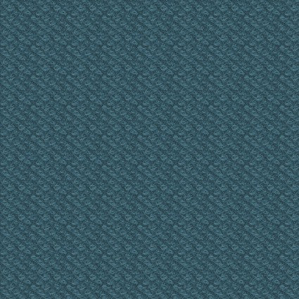 MY Woolies Flannel-Dark Teal Tweed