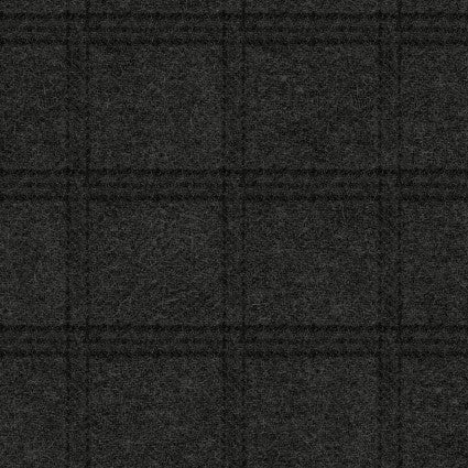 MY Woolies Flannel Tartan Grid Black 18511-JK
