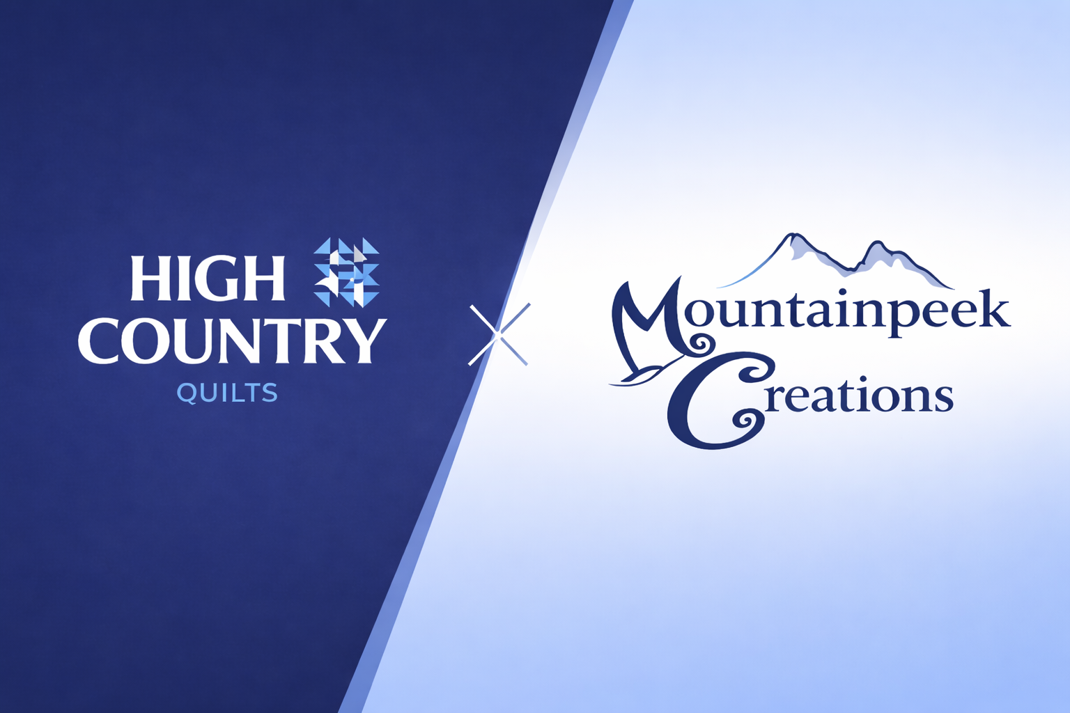 High Country Quilts x Mountainpeek Creations Patterns Banner