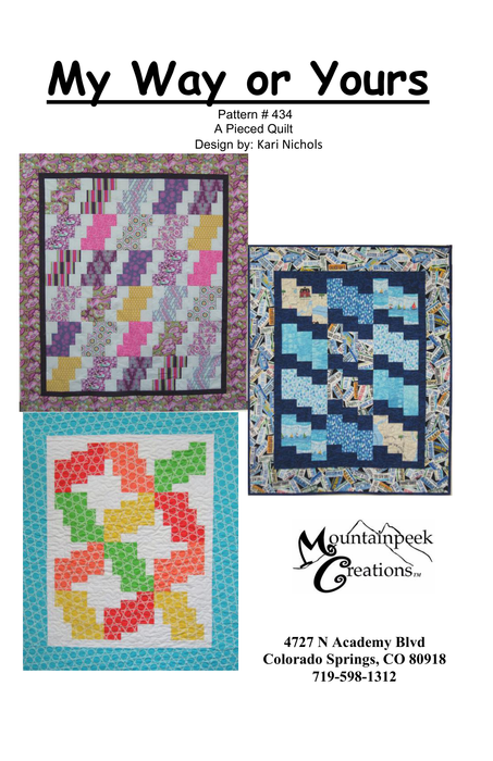 My Way or Yours quilt pattern