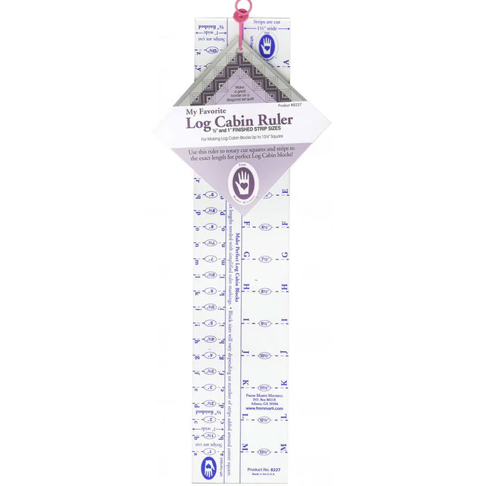 My Favorite Log Cabin Ruler