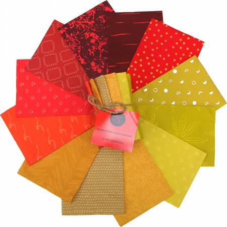 HO Flame Batik Fat Quarter Bundles 