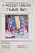 3 Pocket Serger Travel Bag pattern