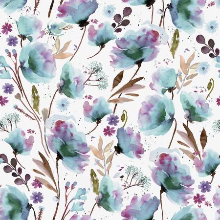 RJR Blue Wild Poppies NI102-BL1D