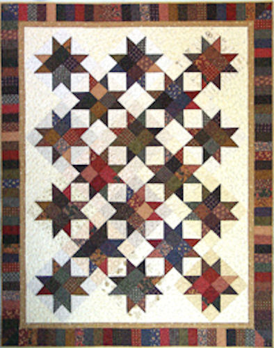 Northwards Star quilt pattern