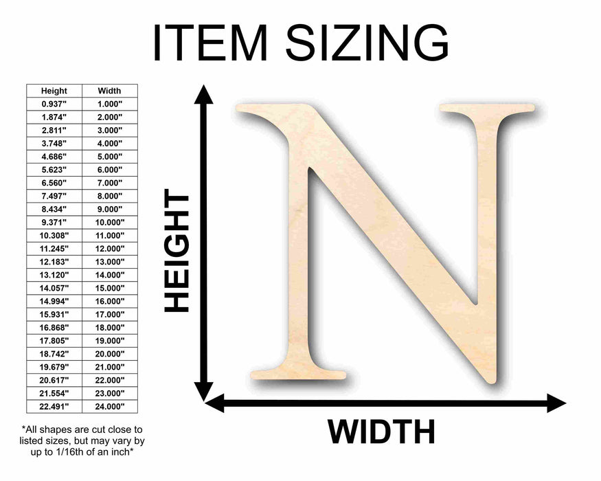 Unfinished Wood Nu Silhouette - Craft- up to 46" DIY