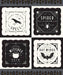 RB Sophisticated Halloween 36" x 43" Pillow Panel