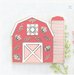 Bev McCullough Patriotic Barn Needle Minder
