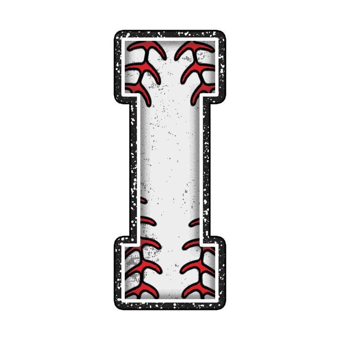 Baseball Alphabet Fabric Panel 19