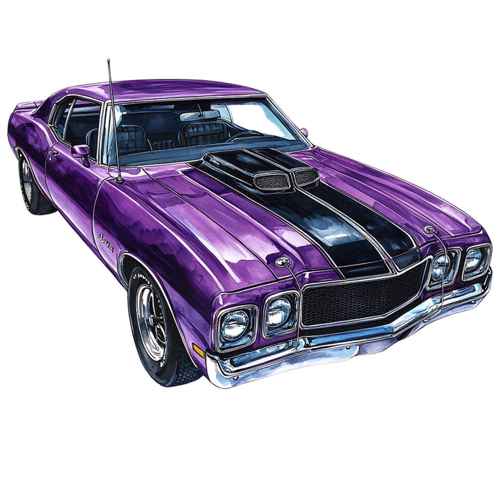 Muscle Cars Fabric Panel 20
