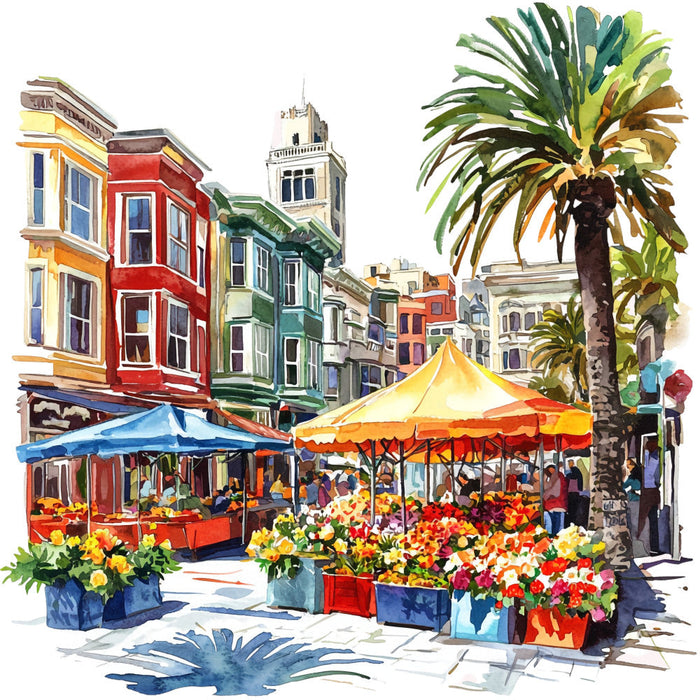 California Dreams Fabric Panel 12
