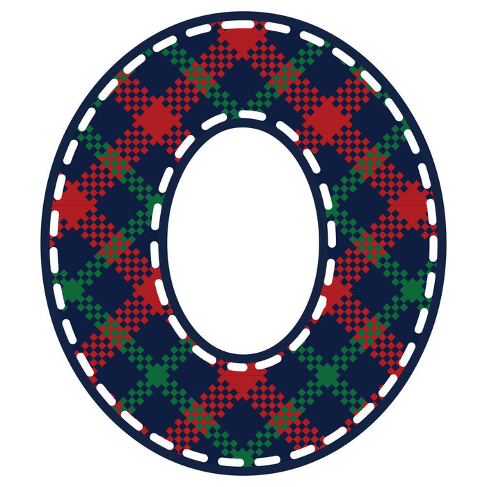 Christmas Alphabet Fabric Panel 27